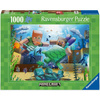 Puzzle Ravensburger 1000el Minecraft Mozaika 004219