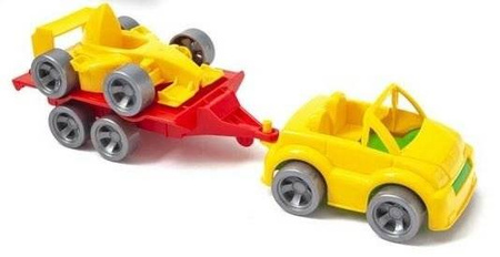 Kid Cars Sport autko z przyczepą 52610 Wader
