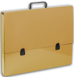 Teczka z rączką A3 Kolor złota 821047