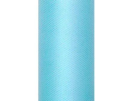 Tiul gładki, turkus, 0,15 x 9m (1 szt. / 9 mb.)