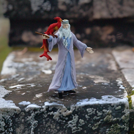 Schleich Dumbledore & Fawkes Wizarding World Harry Potter 713304
