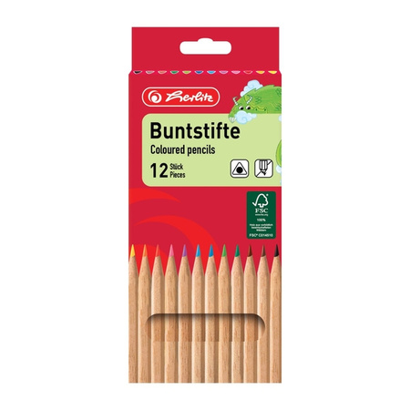 Herlitz Kredki Natura 12kol 660082