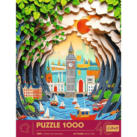 Puzzle Trefl 1000 Jubileusz Londyn 400434
