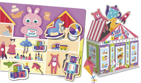 Lisciani Carotina Baby Logic 3D Zabawki 092543