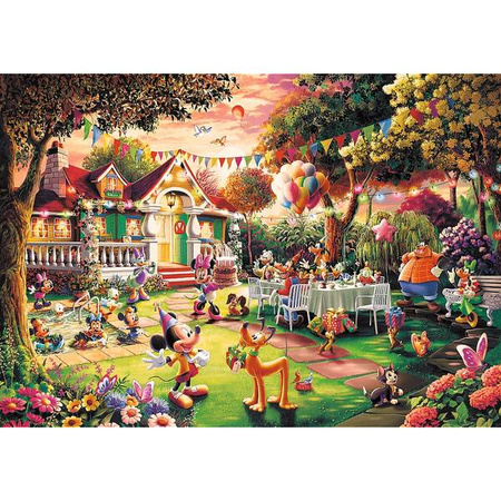 Puzzle Trefl 1000 Premium Plus Przyjęcie urodzinowe Myszki Mickey 109153