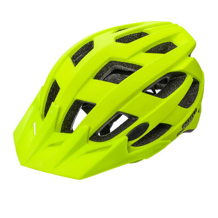 Kask rowerowy Meteor Street M 55-58cm neonowy żółty 061538