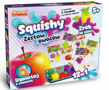 Dumel Squishy Zestaw owoców 306025