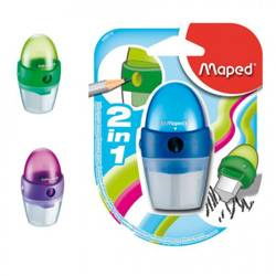 Maped Temperówka z gumką Astro 1 otwór blister 480103