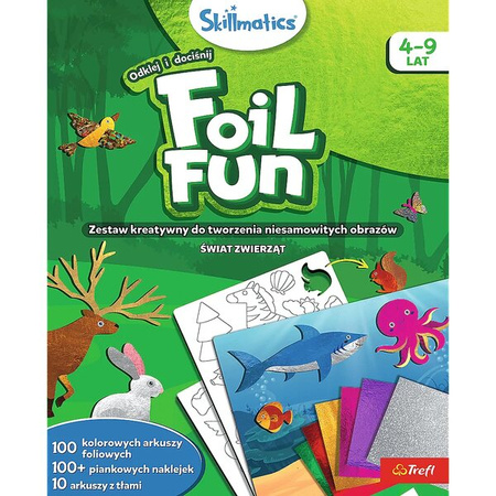 Trefl Skillmatics Dot it!With Foil Fun Świat Zwierząt 626049