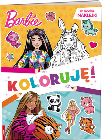 Książeczka MATTEL BARBIE KOLORUJĘ! 344139