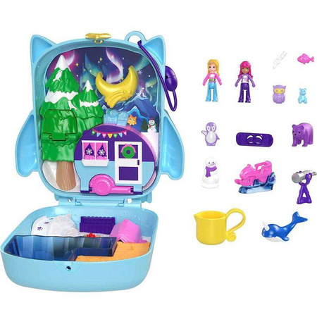 Polly Pocket HKV37 Piżama Party Sówki 109227