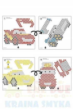 Aquabeads zestaw auta3 301883 lib