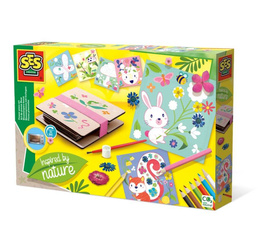 Ses Creative Zestaw do tworzenia kwiatowych obrazków 140342