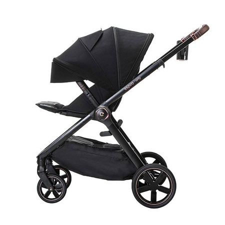 Espiro ONLY WAY 210 stylish black gel wózek dziecięcy 206641