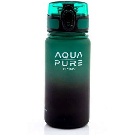 Bidon AQUA PURE by ASTRA 400ml green/black 201214