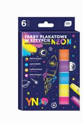 Farby plakatowe w sztyfcie neon 288929