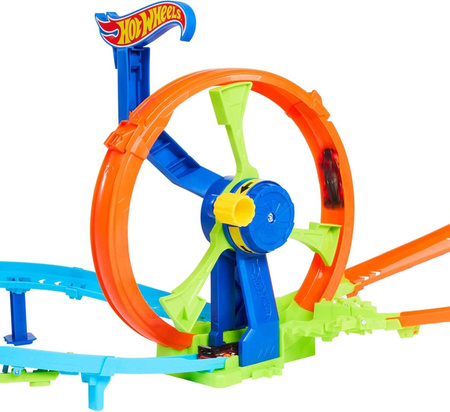 Hot Wheels JBX65 Wyścigowa turbo pętla 266357