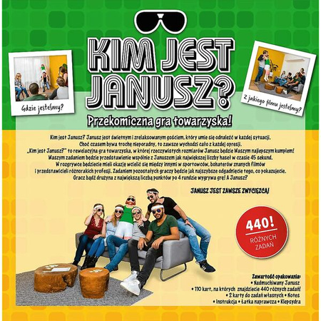 Gra Trefl Kim jest Janusz ? 023787