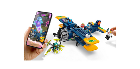 Lego 70429 hidden side samolot kaskaderski el fuego