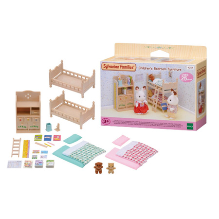 Sylvanian families 4254 meble do sypialni dziecięcej