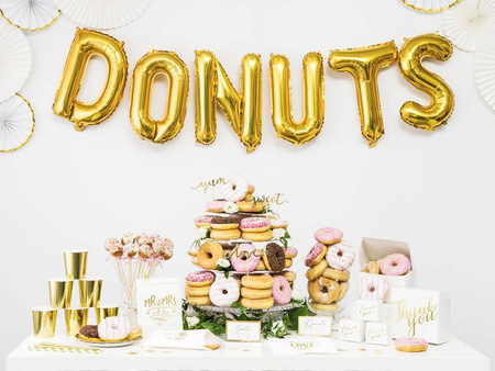 Organza z nadrukiem, biały, 0,36 x 9m