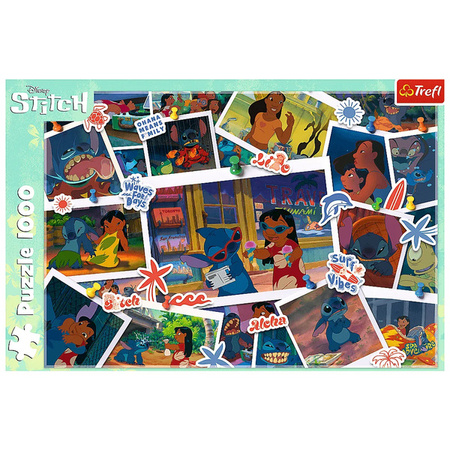 Puzzle Trefl 1000 Lilo i Stitch Słodkie wspomnienia 108828