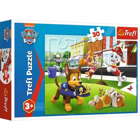 Puzzle Trefl 30 Psi Patrol Psiaki w akcji 183061