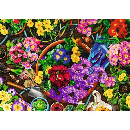 Puzzle Trefl 2x500 Prace w ogrodzie 375299