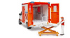 Bruder 02676 MB Sprinter Ambulans z figurką ratownika medycznego i modułem światło dźwięk 026769