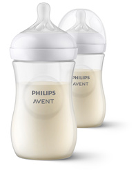 Philips AVENT Butelka dla niemowląt Natural Response 260 ml 1m+ , 2 szt Philips 989738