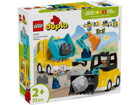 LEGO 10475 DUPLO Maszyny budowlane 3w1 032022