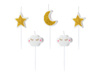 Świeczki urodzinowe Little Star 5szt 2-3cm 105799