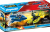 Playmobil 70780 policyjny odrzutowiec: pościg za dronem

