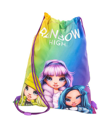 Worek na obuwie RAINBOW HIGH SILVER STYLE AD1 192901