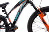 Rowerek 20 cali Tiger Bike Shimano RevoShift czarno-turkusowo-szaro-pomarańczowy 644031 Rower