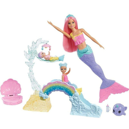 Barbie fxt25 syrenka opiekunka zestaw