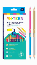 Kredki 24kol dwustronne noster 259257