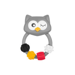 Akuku Grzechotka Sowa Grey (12/144) 004218