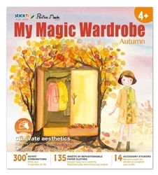 Stick'N Książka do zabawy Moja magiczna garderoba jesień 290378