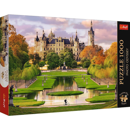 Puzzle Trefl 1000 Premium Plus Photo Odyssey Zamek w Schwerinie Niemcy 108149