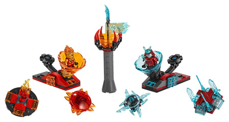 Lego 70684 ninjago potęga spinjitzu -kai kontra samuraj