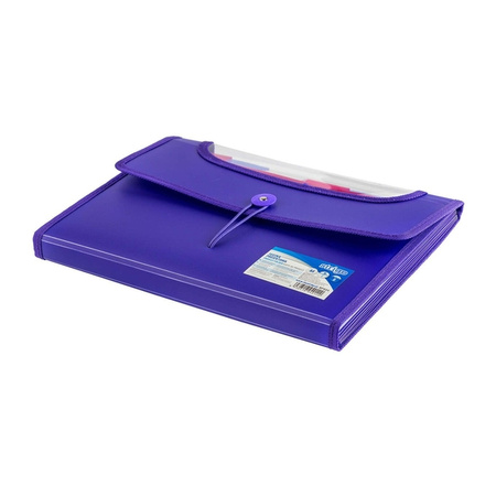 Strigo Vfile teczka pp A4 z 6 przekładkami fioletowa 940120