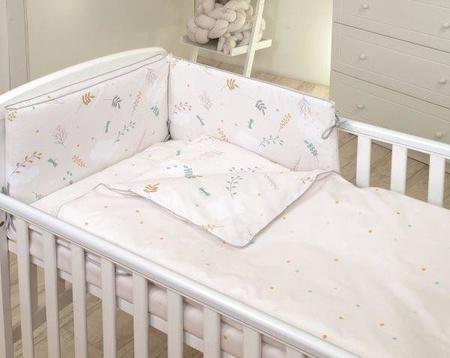 Amy pościel 3-elem. 100x135cm k3 airy dws beige gałązki serduszka beż m105 m107 803788