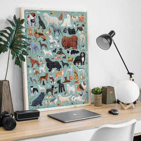 CzuCzu Puzzlove Psy puzzle rodzinne 1000el. 493228