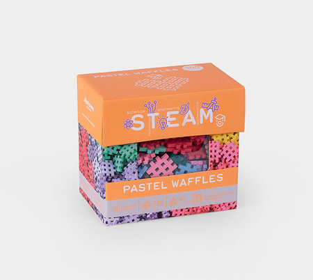 Klocki Waffle Mini Pastel 300szt 903636