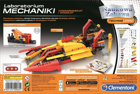 Clementoni wodnosamolot i hydroplan 550060