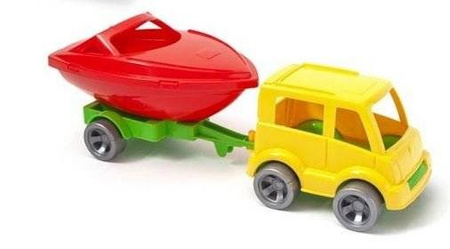 Kid Cars Sport autko z przyczepą 52610 Wader