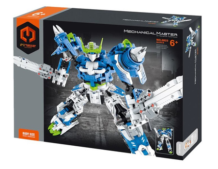 IM MASTER Klocki Mecha wojownik niebieski 941el 041087