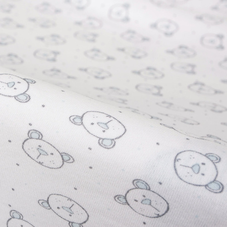 Pokrowiec na przewijak (50x70-80) 2 szt. Blue+ Teddy Bear 332550