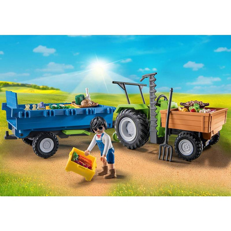 Playmobil 71249 Traktor z przyczepą 712493